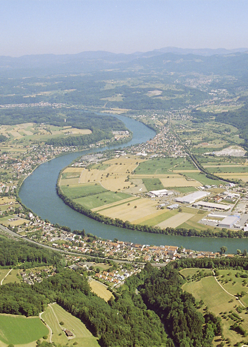 Geoportal_bad-saeckingen_wallbach_a Blick auf den Rhein von oben.